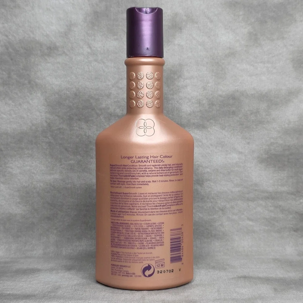 PUREOLOGY Color Care Super Smooth Conditioner 8.5oz Discontinued &‎ HTF, NEW
